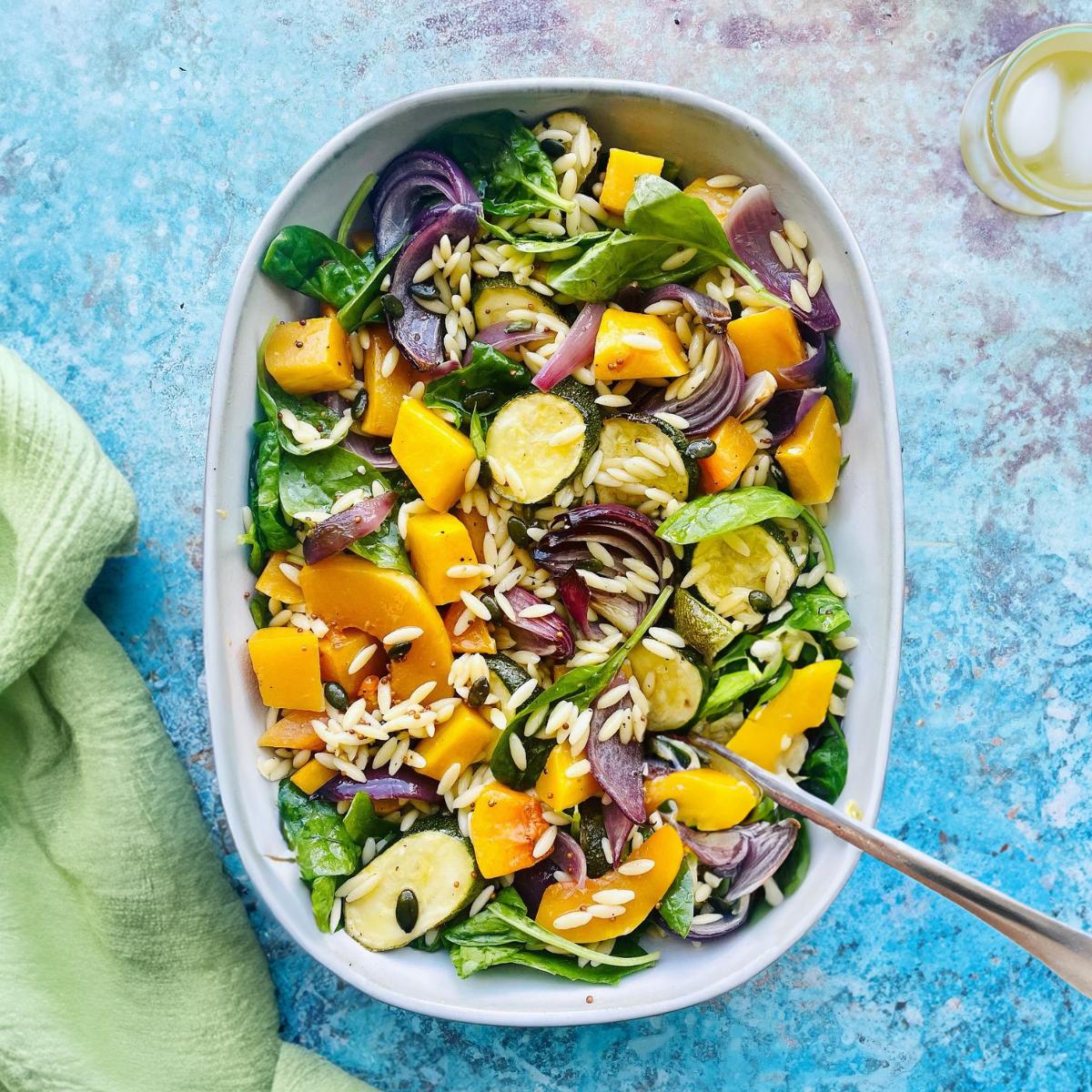 Butternut Squash & Mixed Veg Orzo