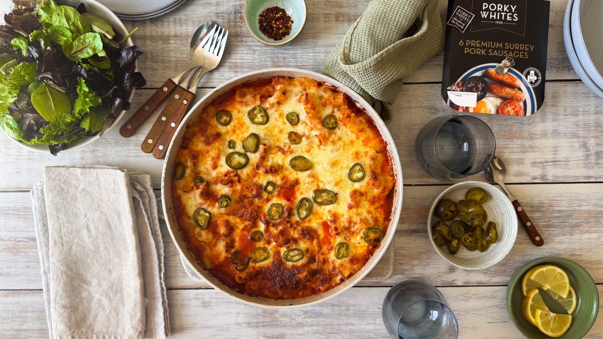 Chilli Cheese Sausage Ragu