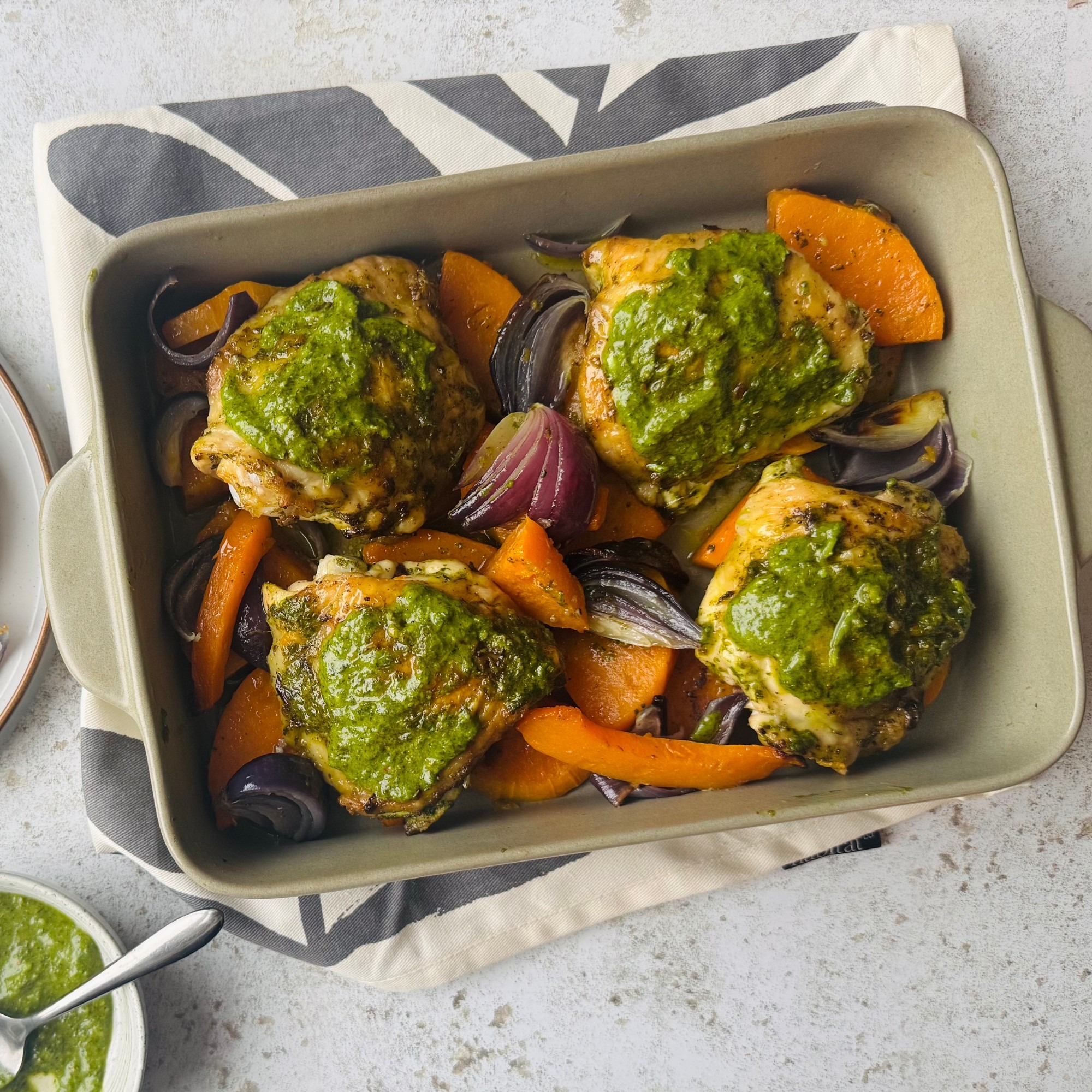 Chimichurri Chicken & Veg Traybake