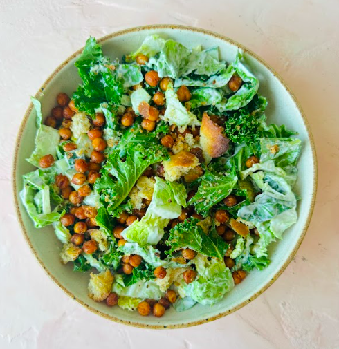 Crispy Chickpea Caesar