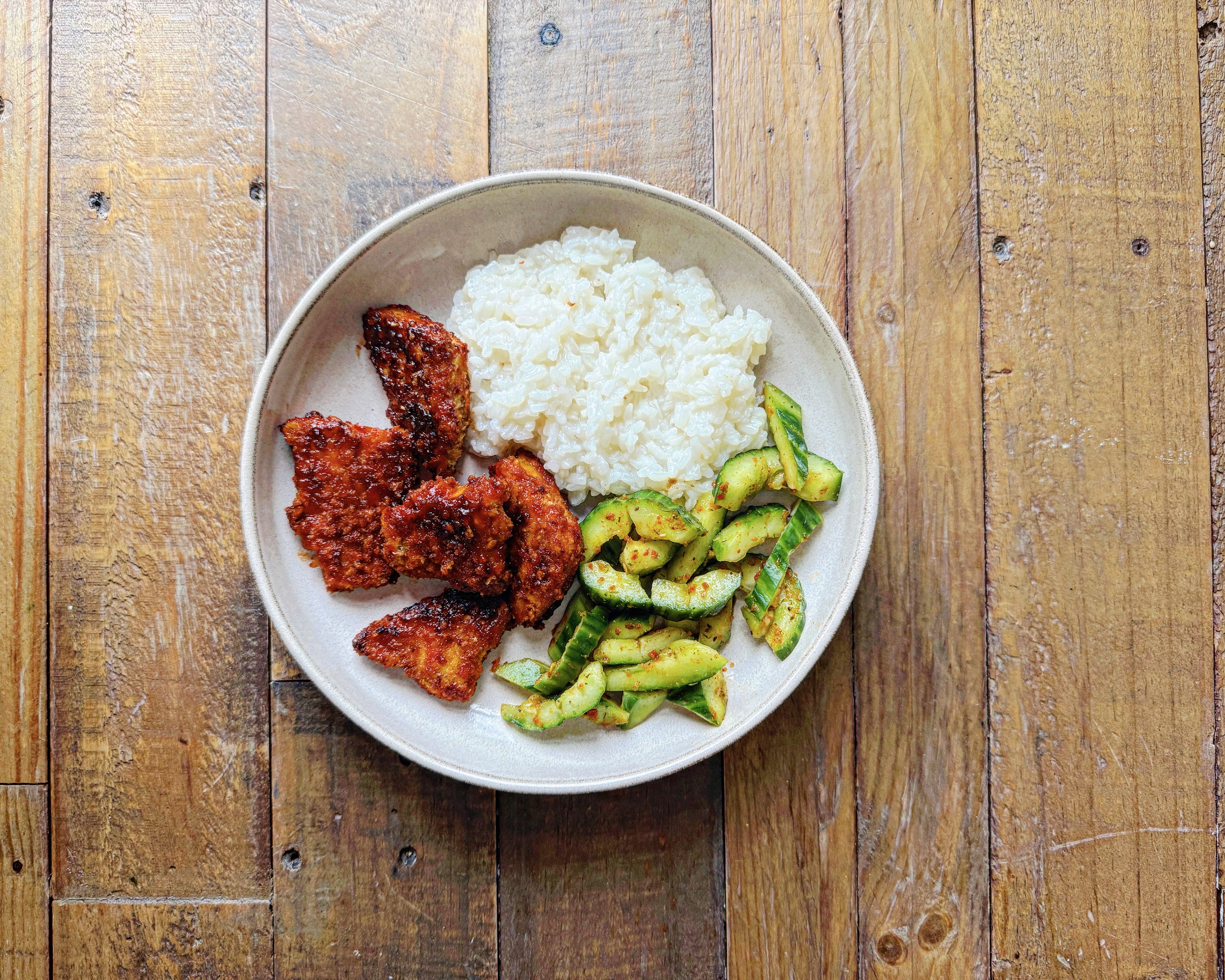 Crispy Gochujang Tofu 