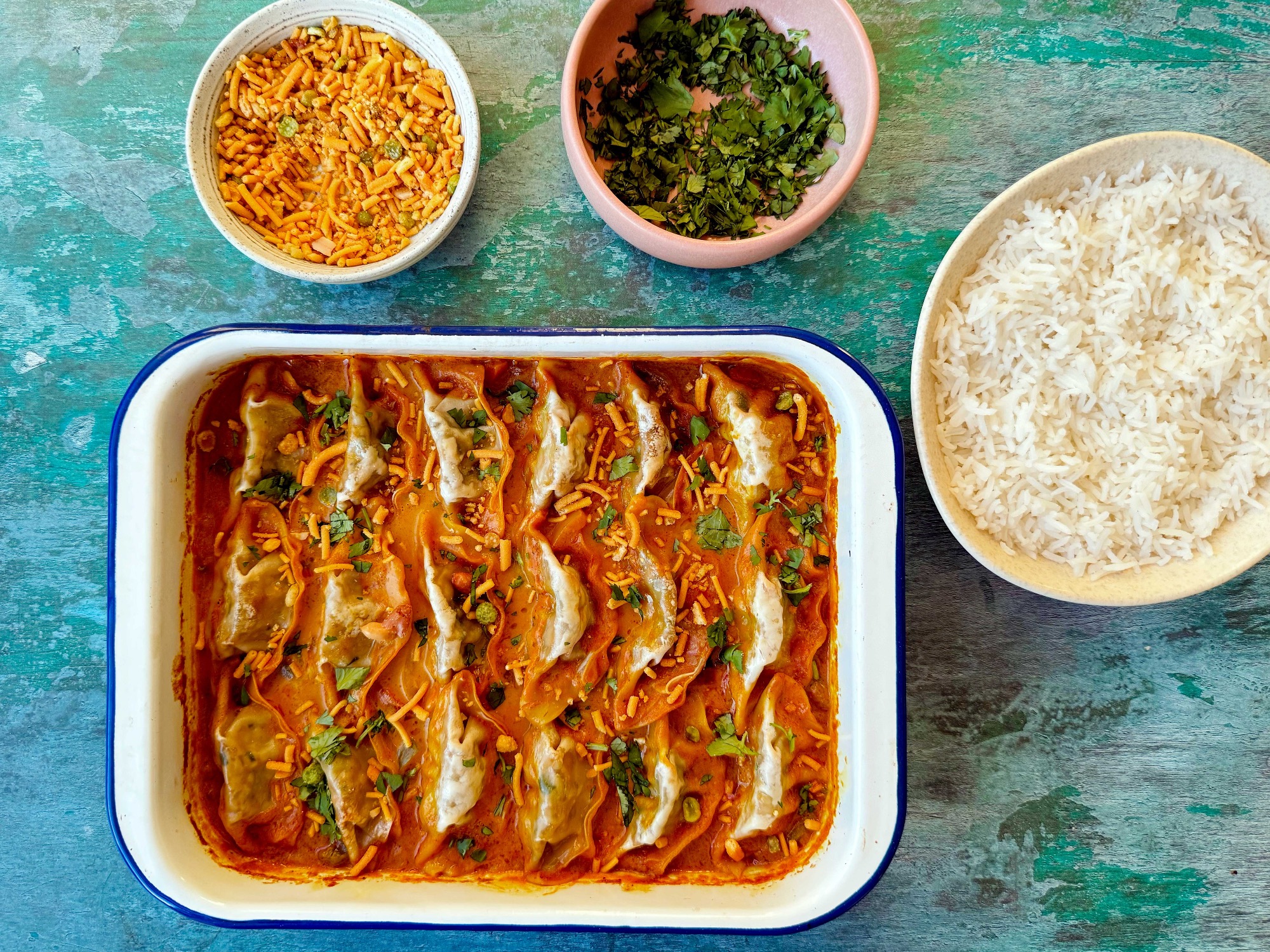 Curried Dumpling Bake 