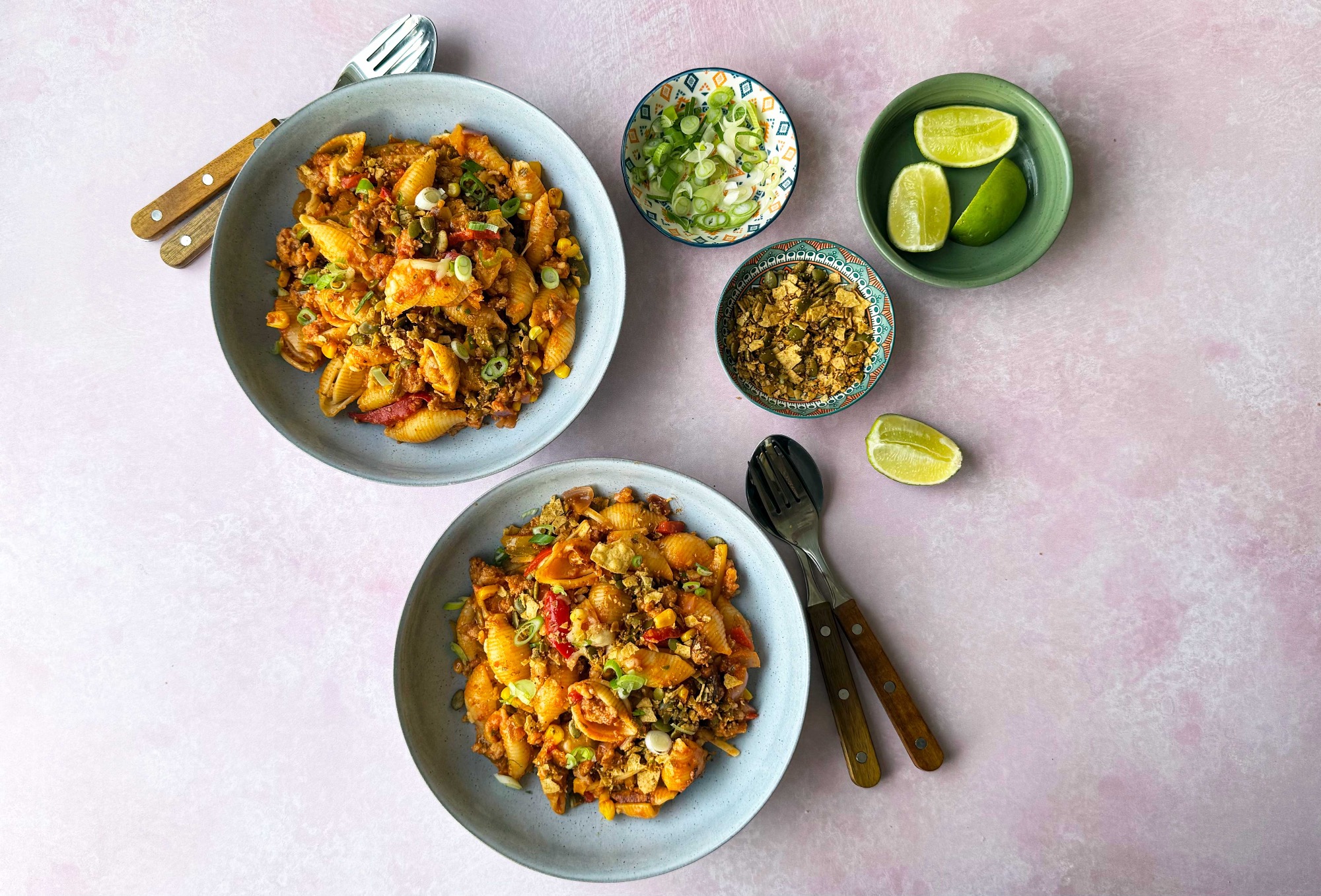Fajita Style Sausage Pasta 