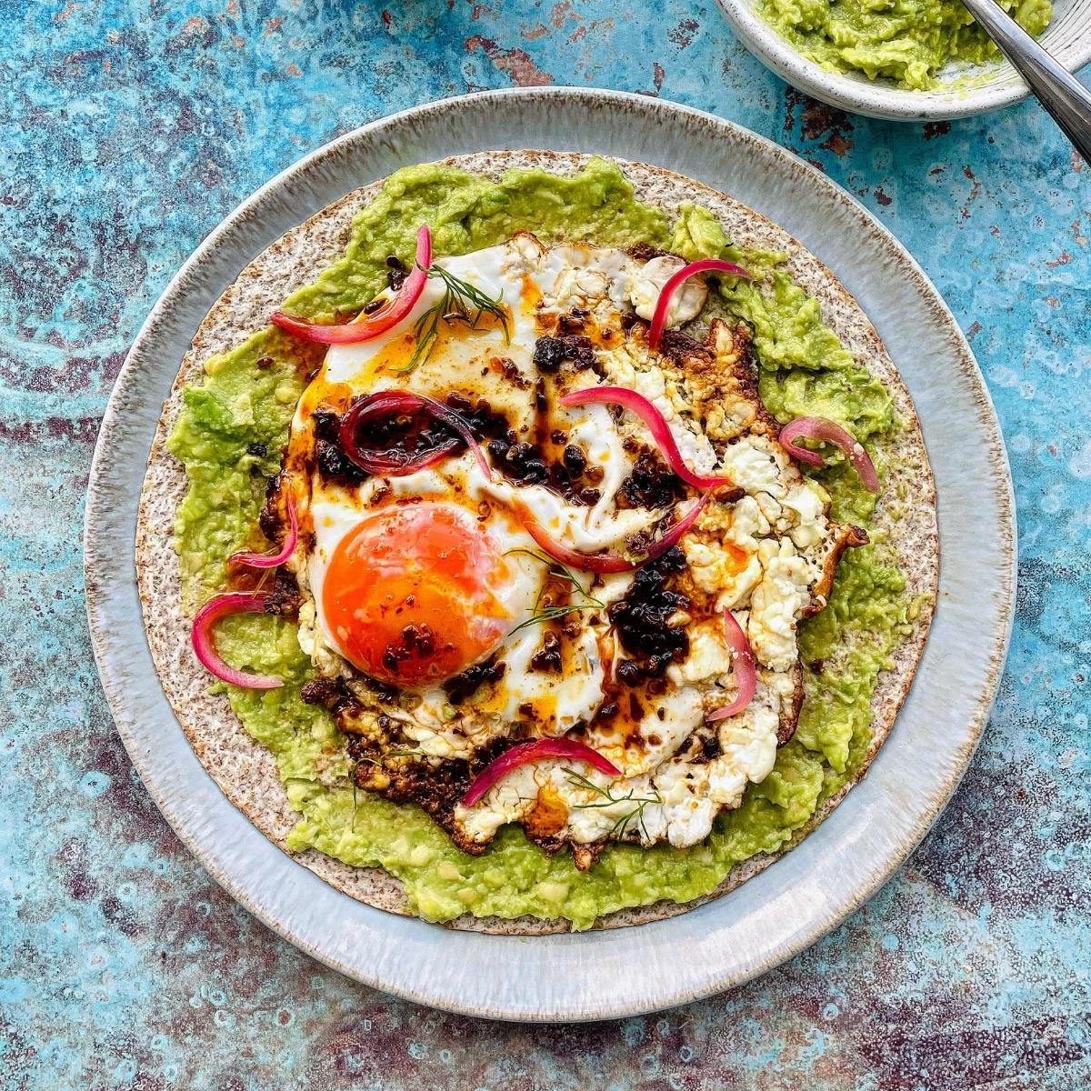 Feta Fried Eggs