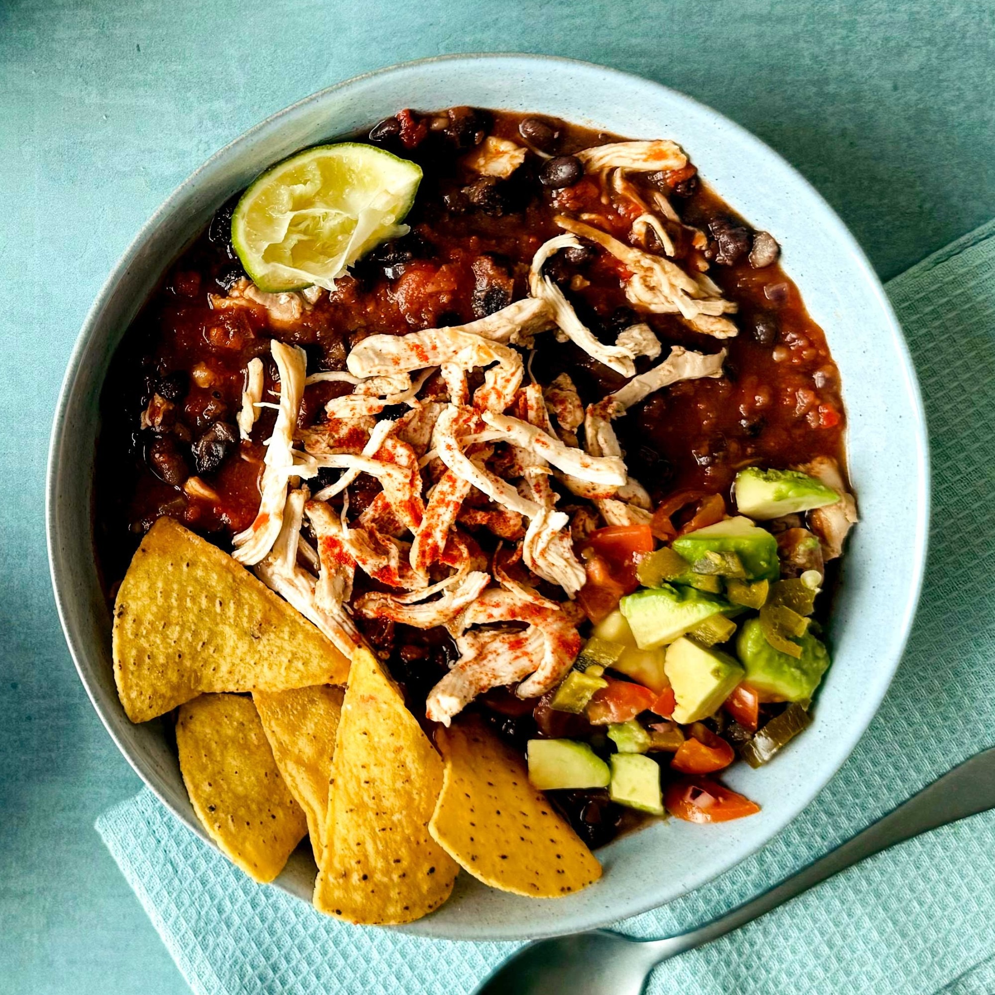Heal Me Smoky Chicken & Black Bean Stew