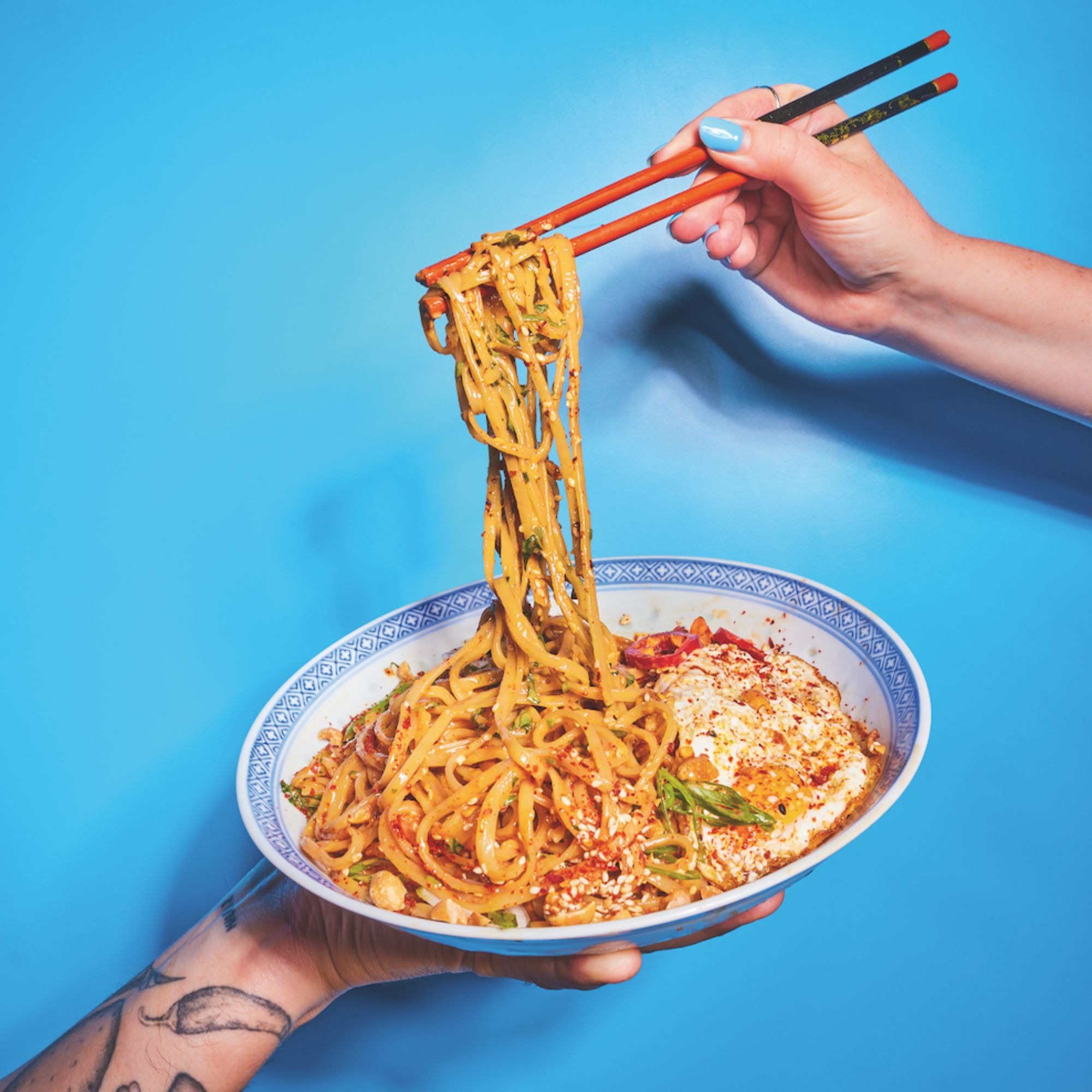 Peanut Chilli Noodles