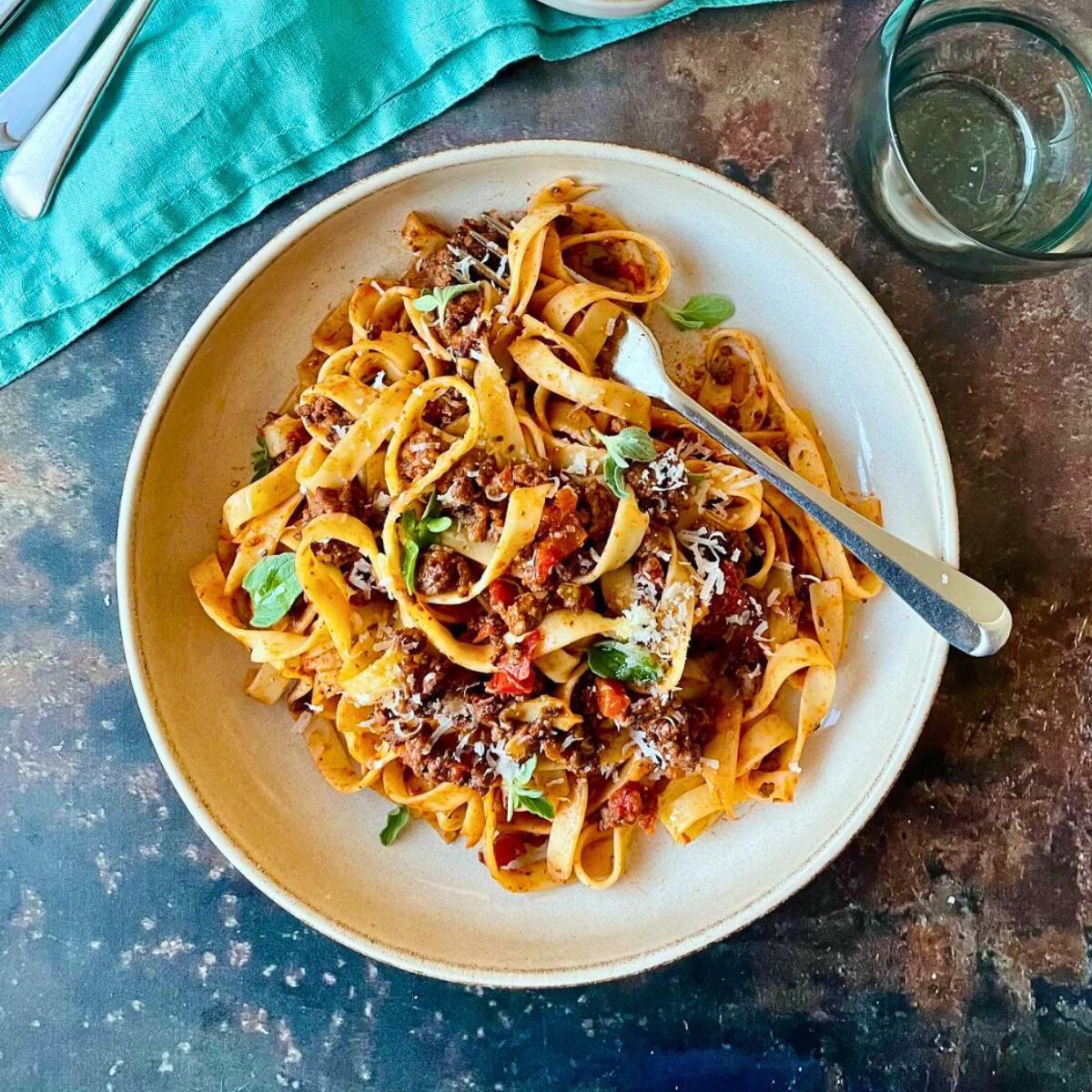 Quicker Beef Ragu