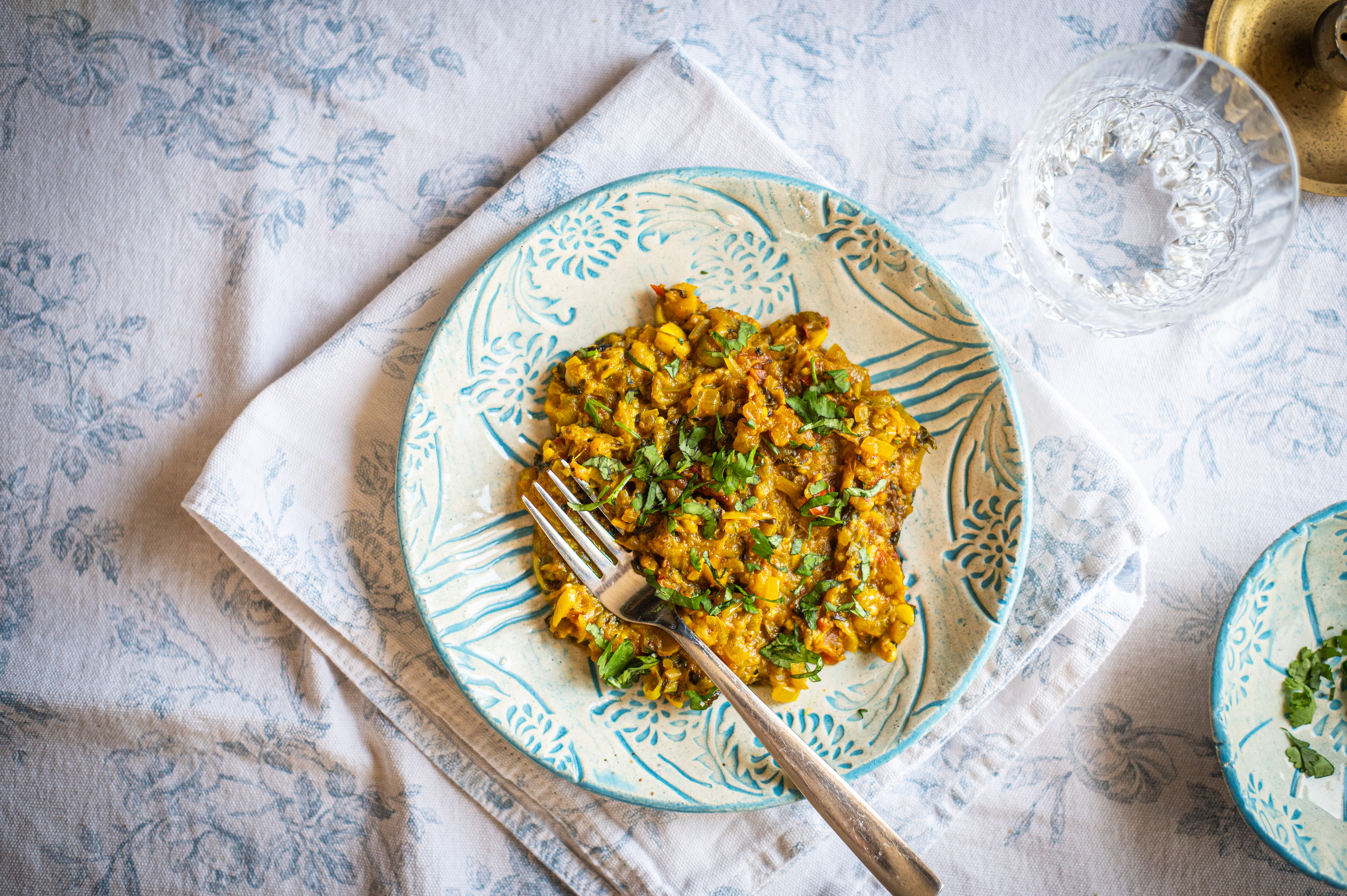 Smoky Roasted Aubergine - Baigain Bartha 