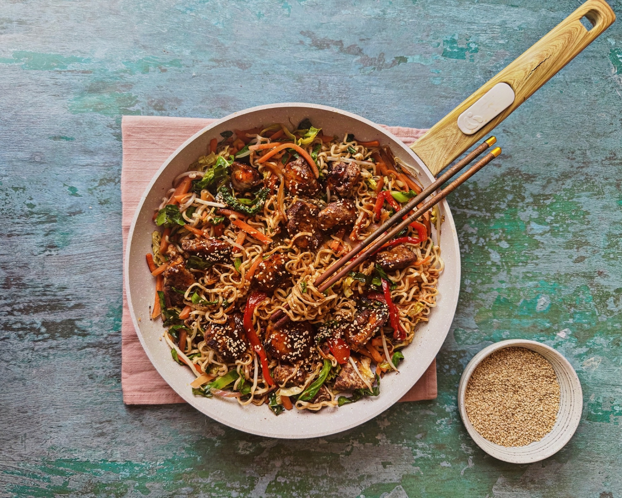 Salt & Pepper Chicken Noodles