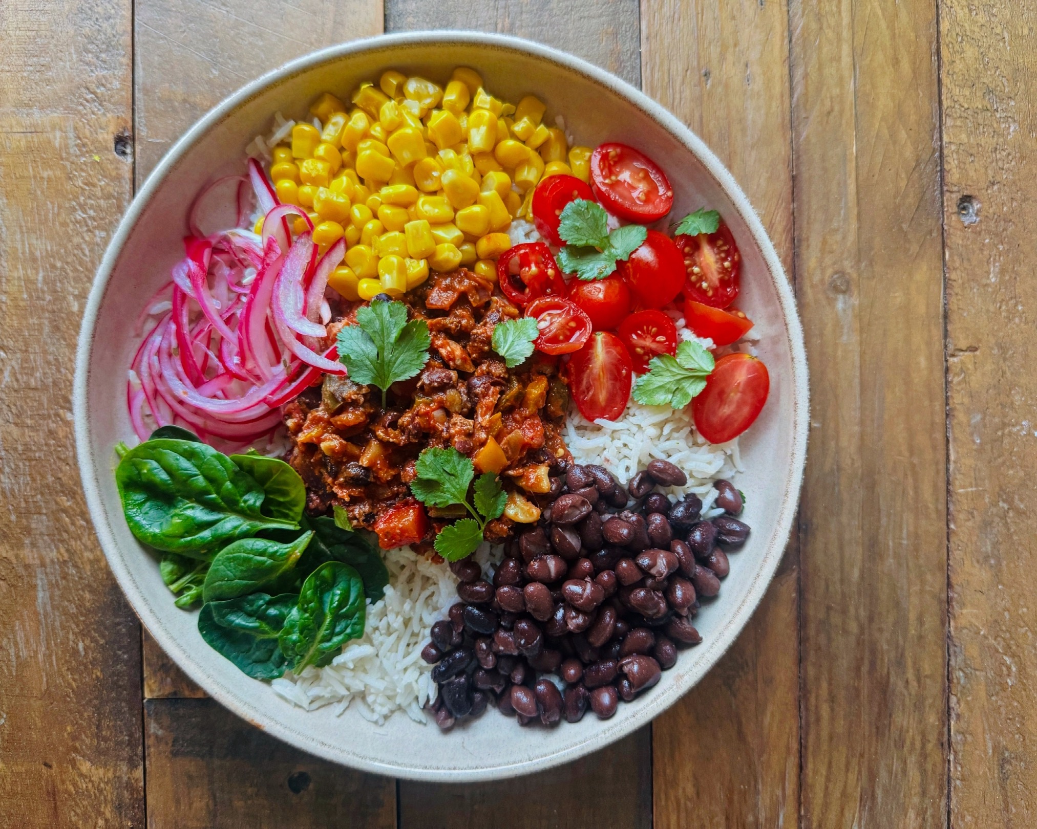 Spicy Beef Taco Bowl