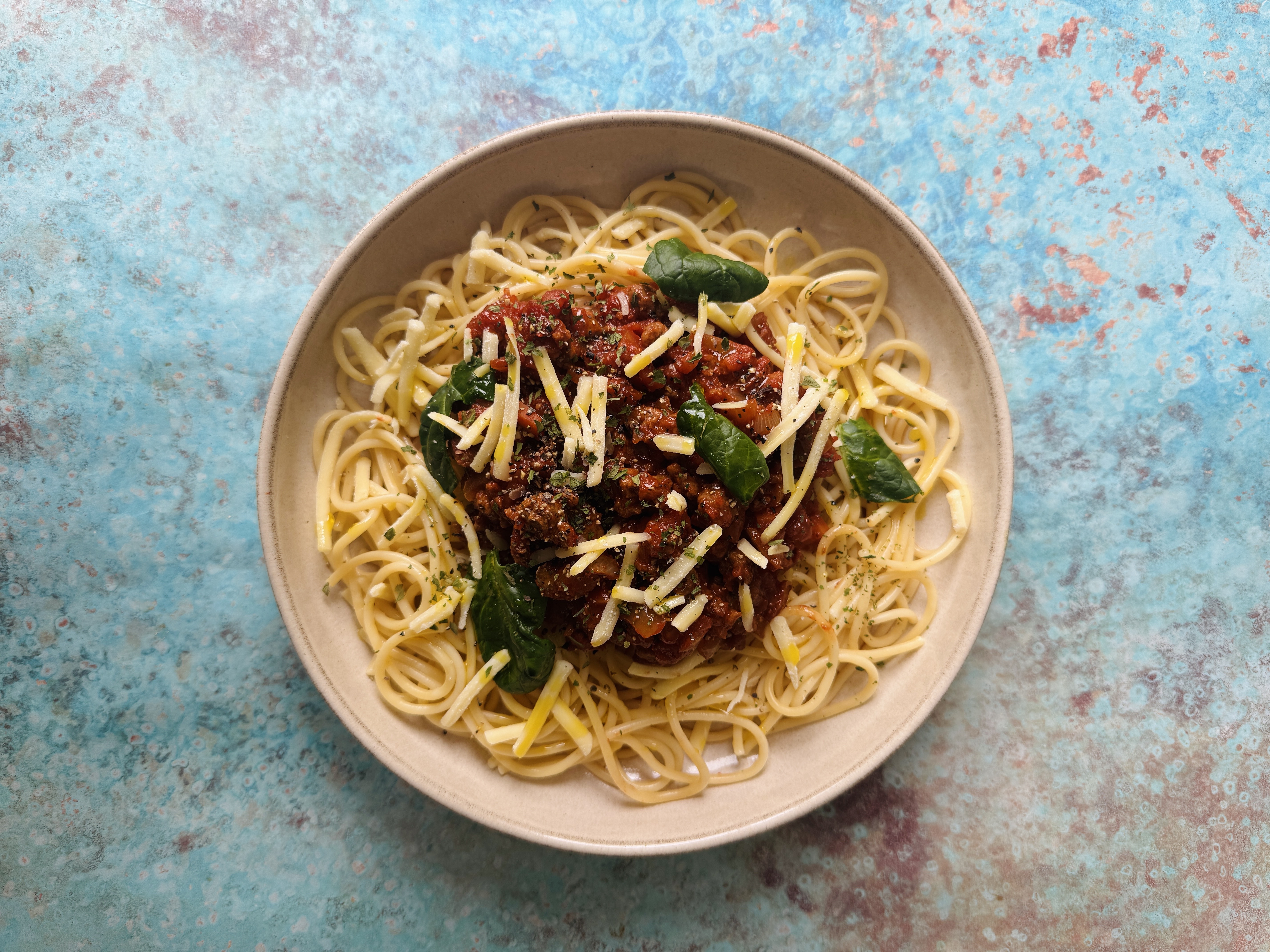 Speedy Sausage Bolognese