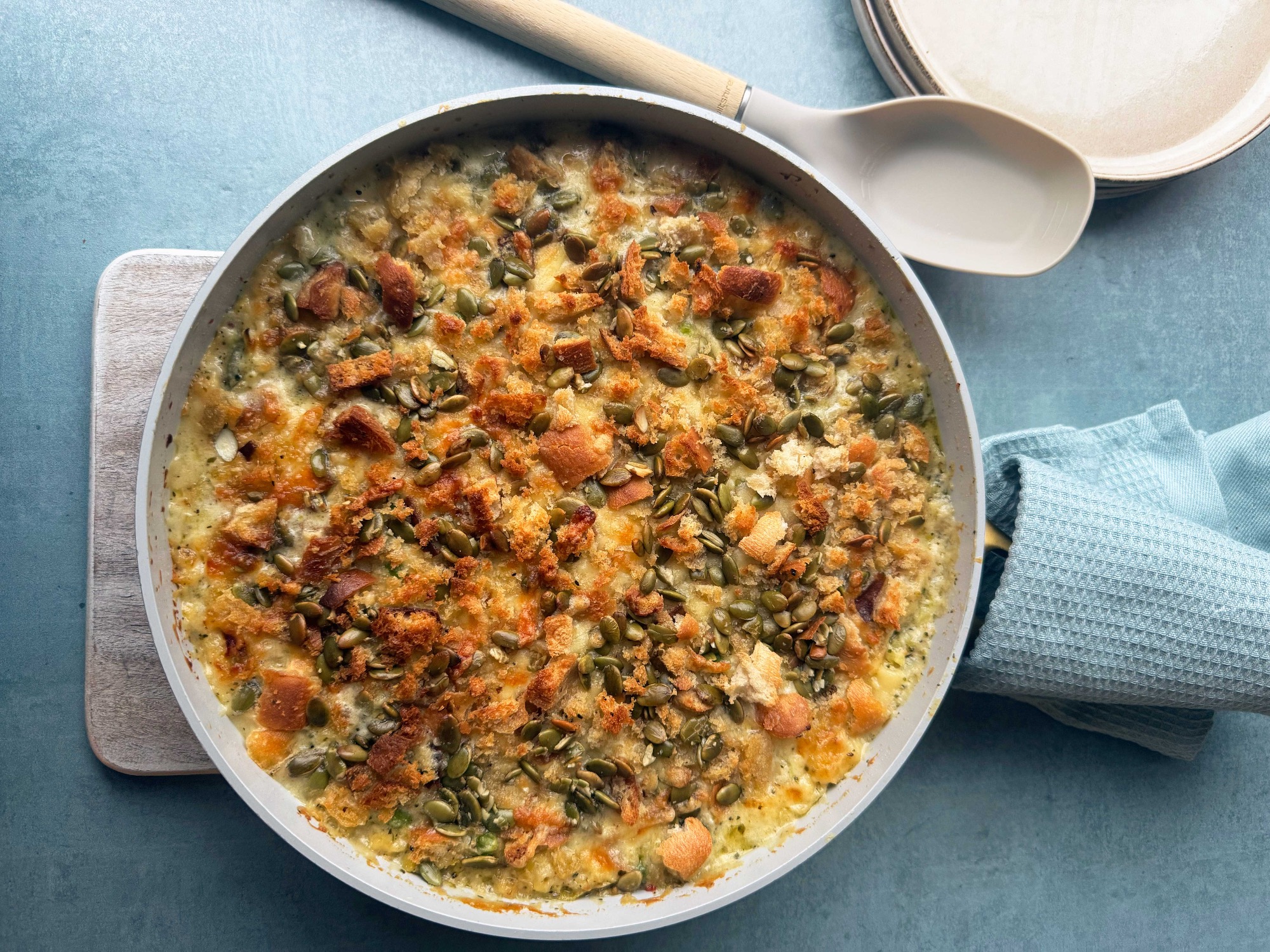 Super Greens Mac N Cheese