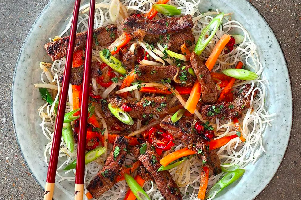 Thai Beef Noodle Salad