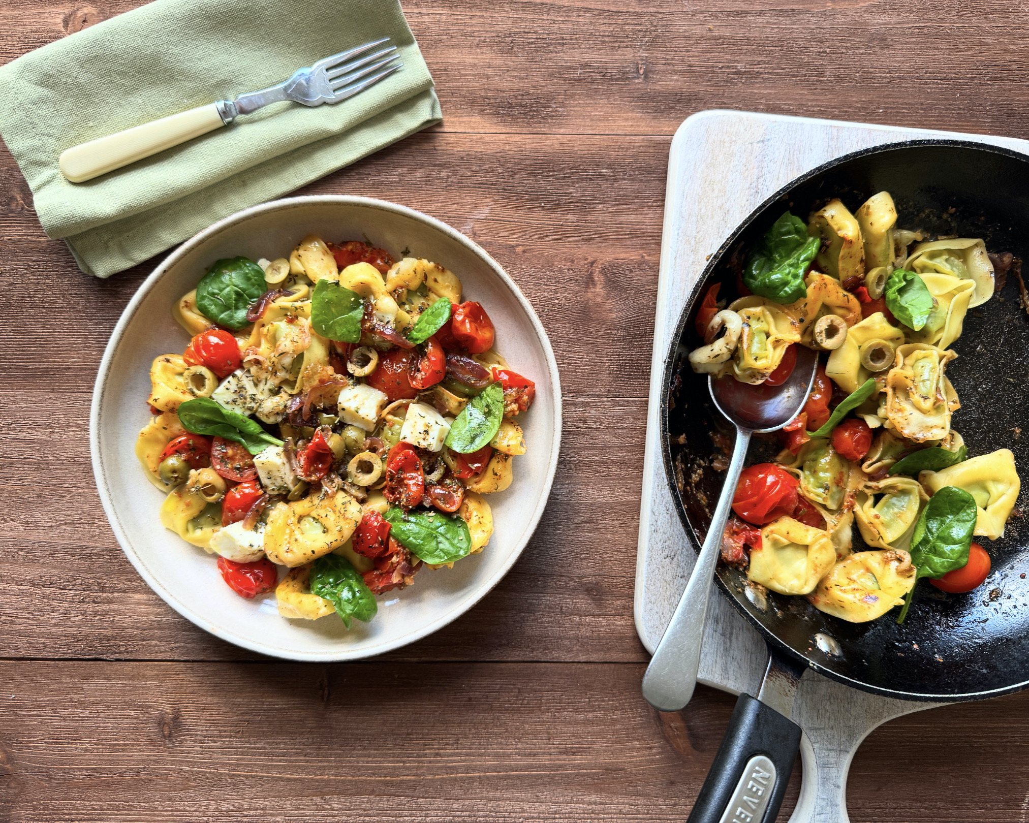 Tortellini Pizza Bowl 