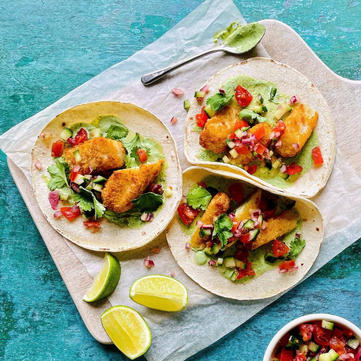 Quick & Easy Fish Finger Tacos