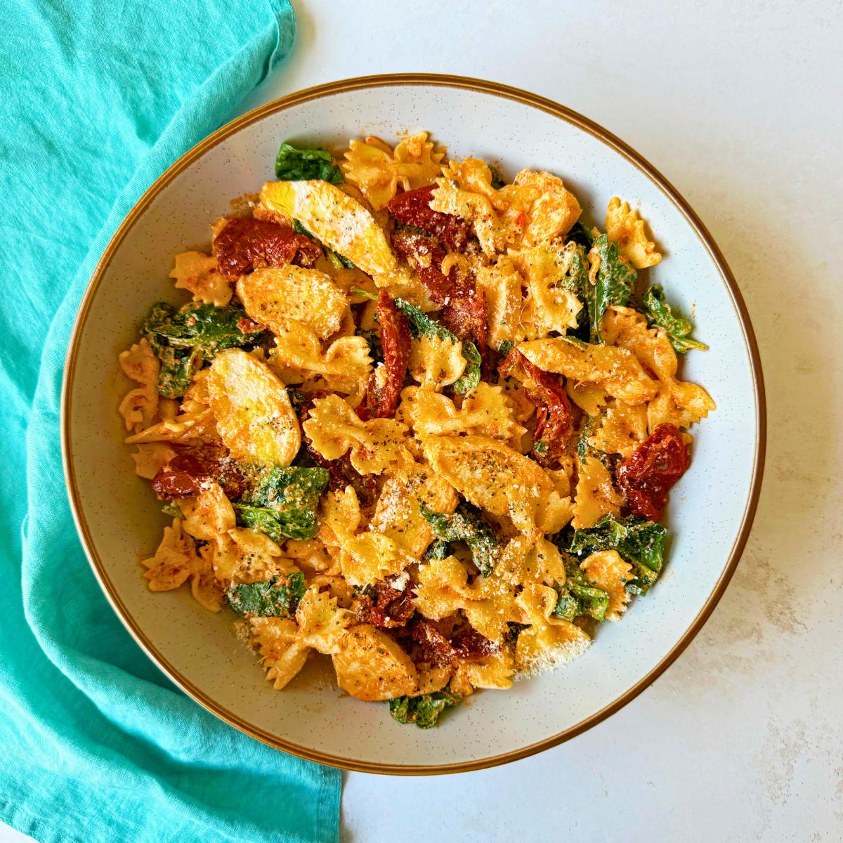 Marry Me Chicken Pasta Salad